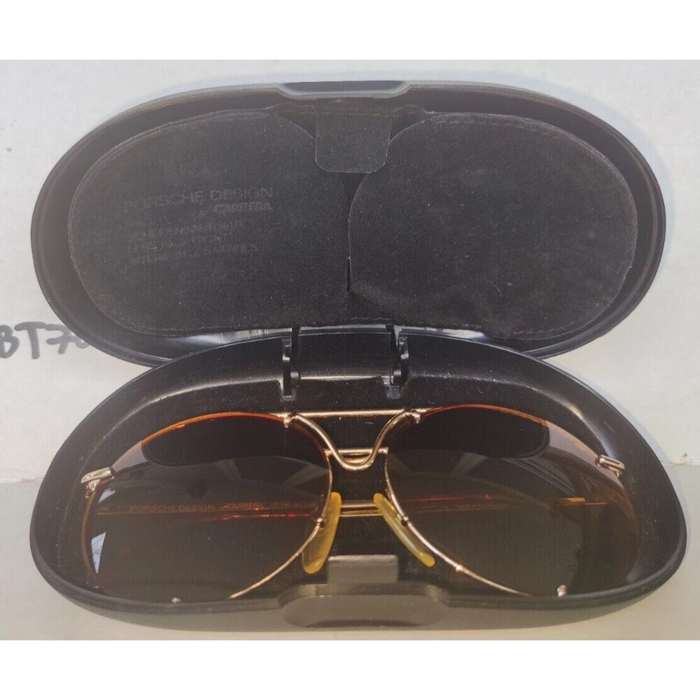 Vintage Porsche Design 5661 By Carrera 140mm Sunglasses w/ case - Excellent